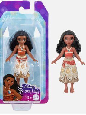 New in Box - Disney Princess Moana Collectible Mini Doll - Mattel